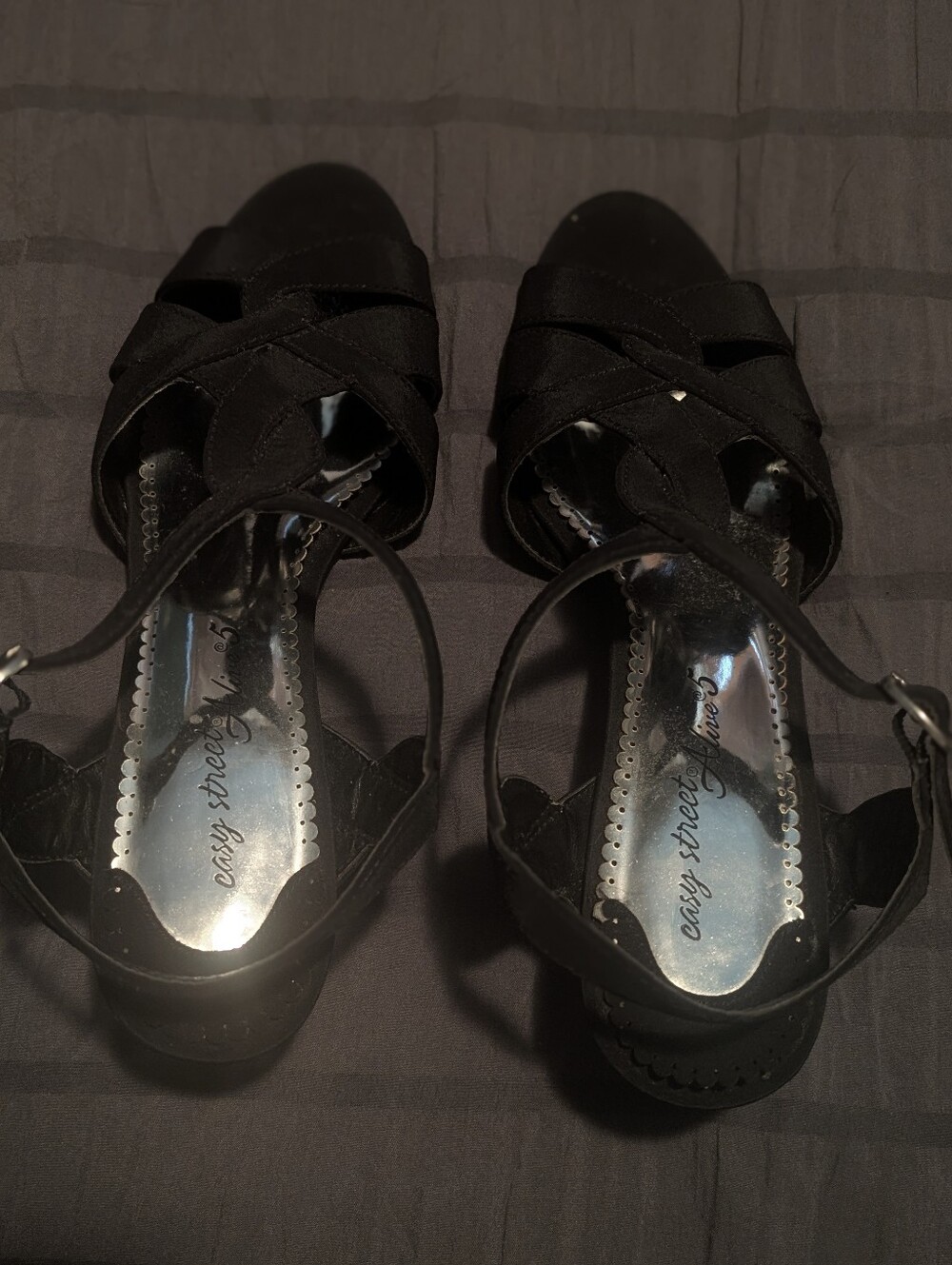 Women’s Black Strappy Dress Sandals(Pick Any 2 Items-Pay For One)